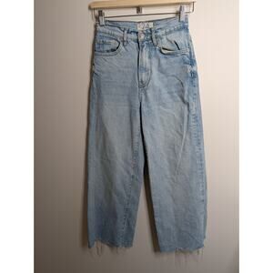 We The Free Light Blue Straight Leg Jeans